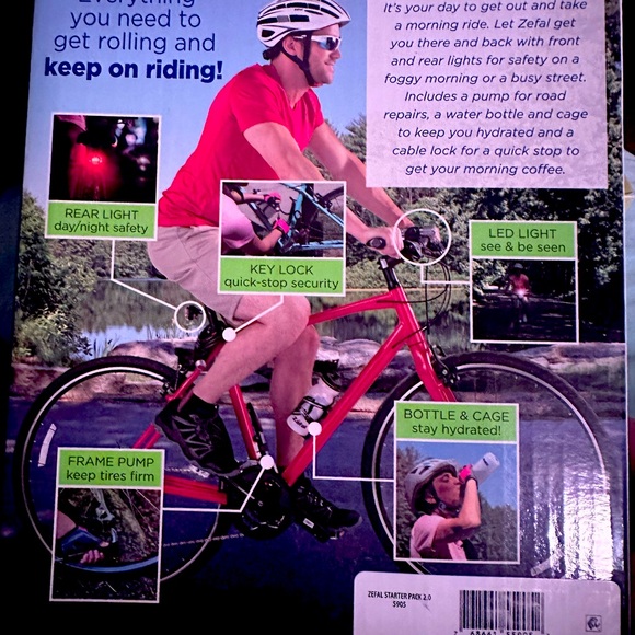 Zefal bicycle starter pack brand new in box - Picture 3 of 9